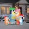 6ft. Airblown® Inflatable Christmas Bluey & Family Scene